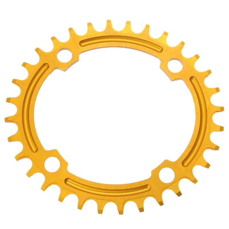 Snail 32t Oval Ddisc Chainring Cykel Vevsats 104mm Chainwheel Bike Enkeltand Positiv Och Nega