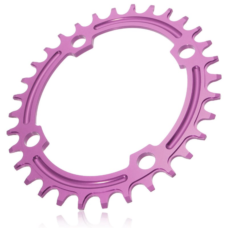 Snail 32t Oval Ddisc Chainring Cykel Vevsats 104mm Chainwheel Bike Enkeltand Positiv Och Nega