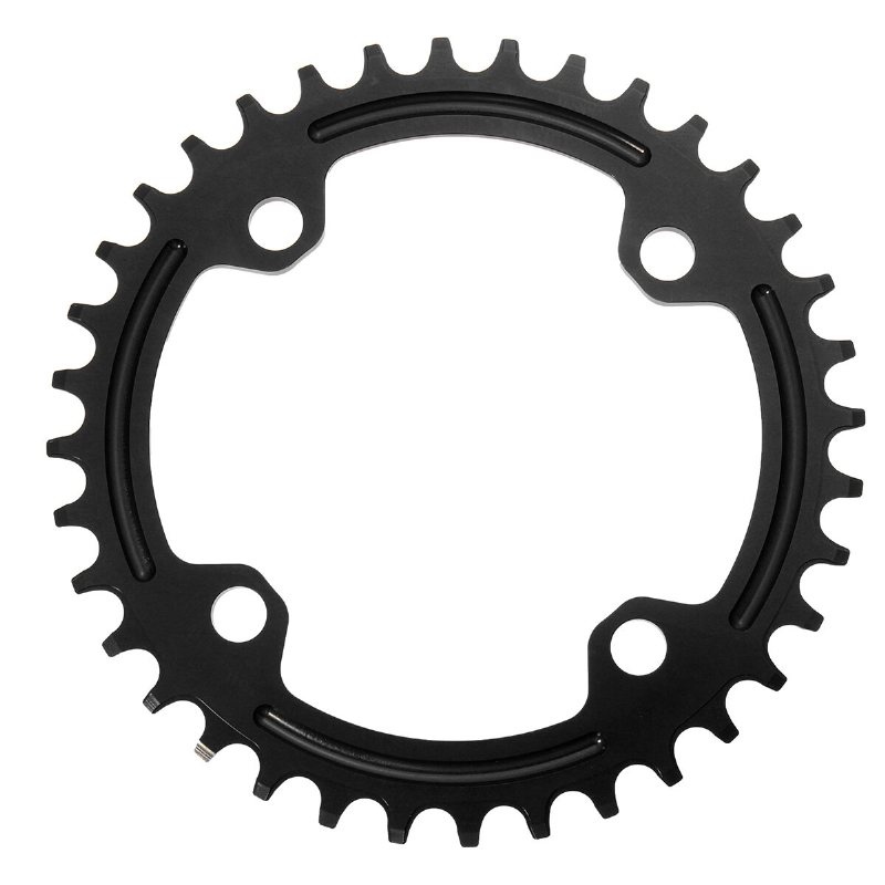 Snail 36t Circular Disc Chainring Cykel Vevsats 104mm Chainwheel Bike Enkeltand Positiv Och N