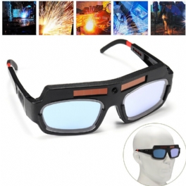 Soldriven Automatisk Mörkare Svetsmask Hjälm Goggle Svetsare Glasögon Arc Pc Goggles För Svetsskydd