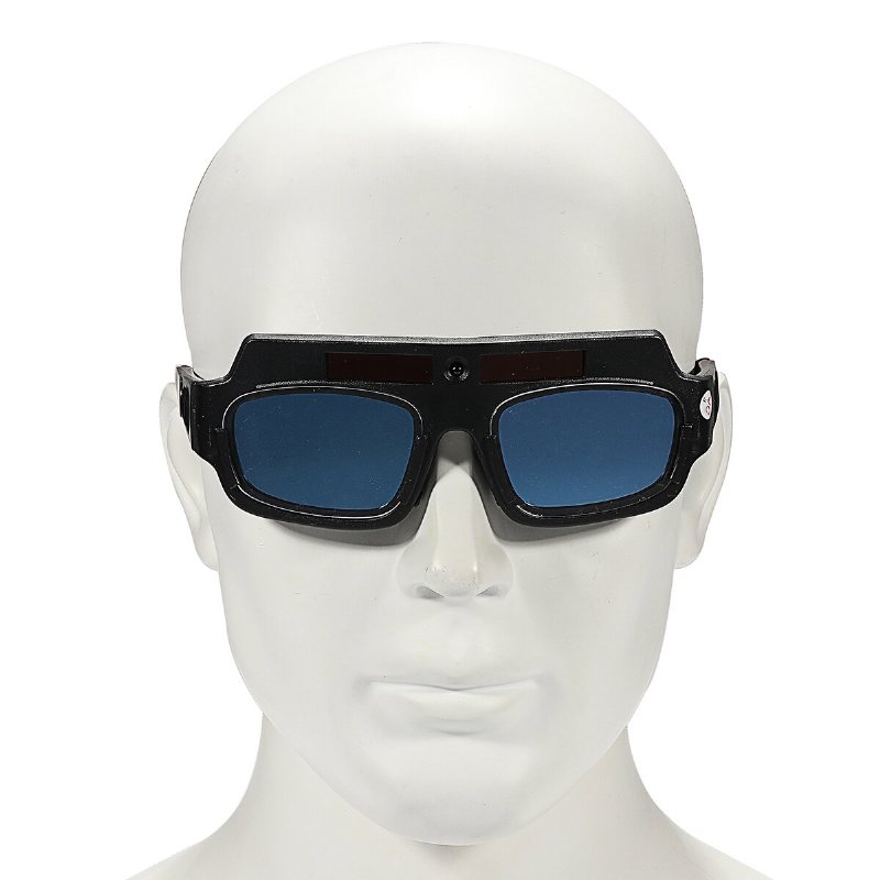 Soldriven Automatisk Mörkare Svetsmask Hjälm Goggle Svetsare Glasögon Arc Pc Goggles För Svetsskydd