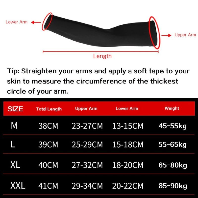 Sports Arm Compression Sleeve Basket Cykelarm