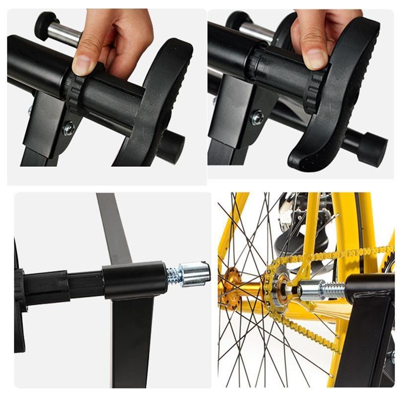 Steel Plastic Cykel Inomhus Träningsstation Passar För 660-700 mm Mtb Mountain Road Cycling Bike Indoo