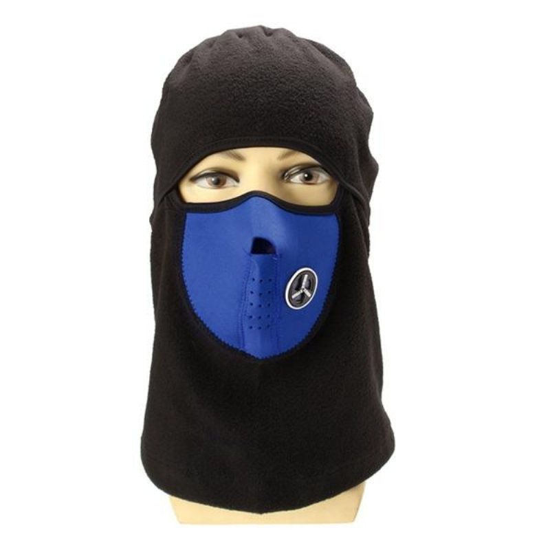 Unisex Fleece Halsvärmare Scarves Snood Face Mask Ski Hat Cap