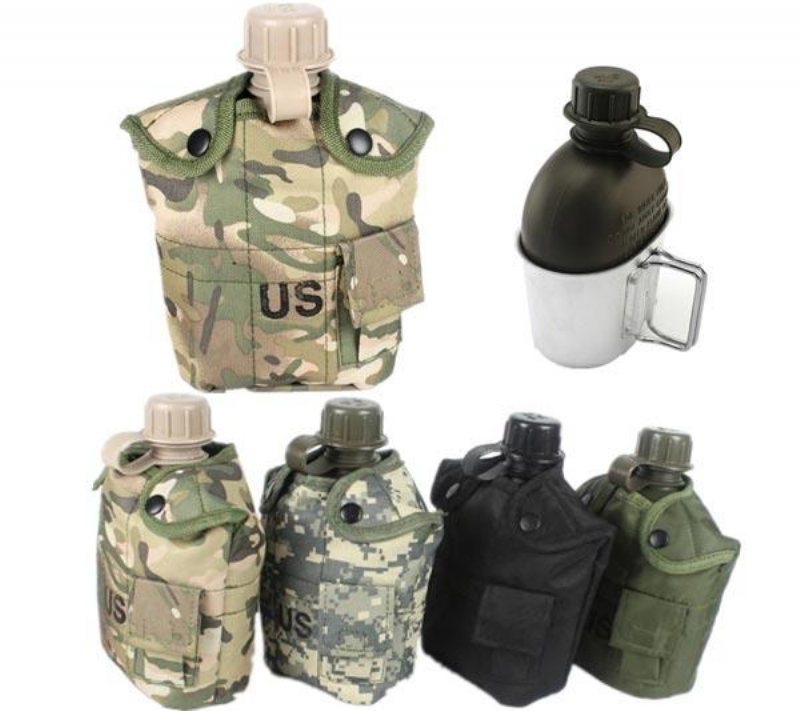 Utomhus Tactical Sports Camping Polymers Bärbar Vattenkokare