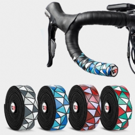 West Biking 2 St Cykelstyrtejper Pu Anti-halk Vattentätt Styre Grip Wraps Självhäftande Rem För Cykling Cykel Mountainbike