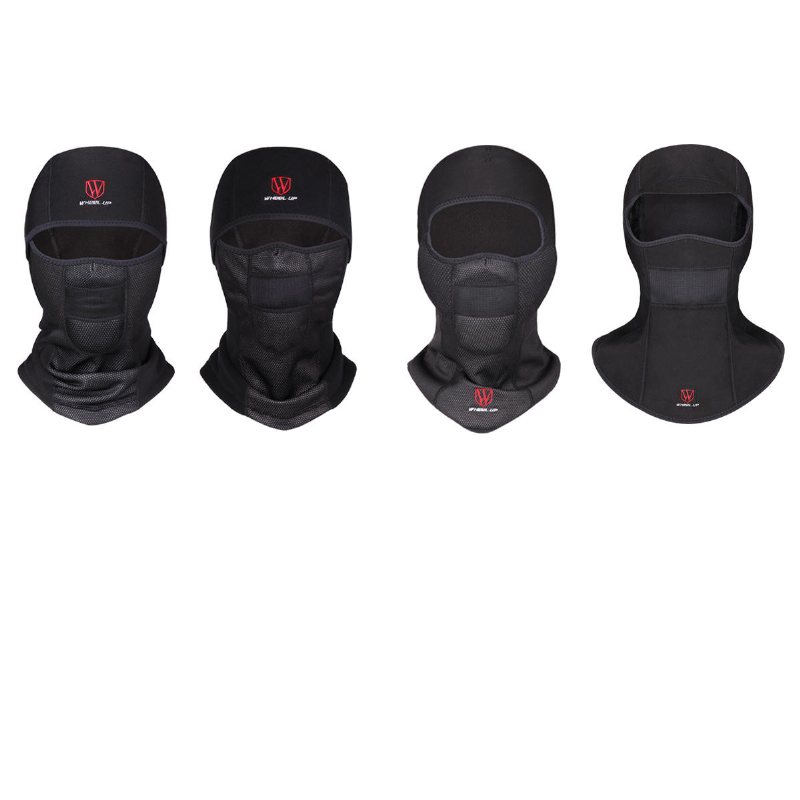 Wheel Up Vinter Varm Ski Motorcykel Cykling Ansiktsmask Hjälm Keps Vindtät Fleece Balaclava Hatt