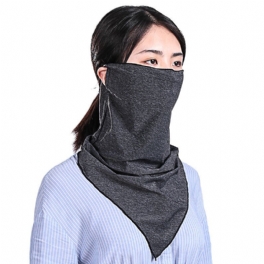 Wheelup Multifunktionell Cykling Ansiktsmask Scarf Unisex Huvudduk Ice Silk Andas Hals Triangel Sport