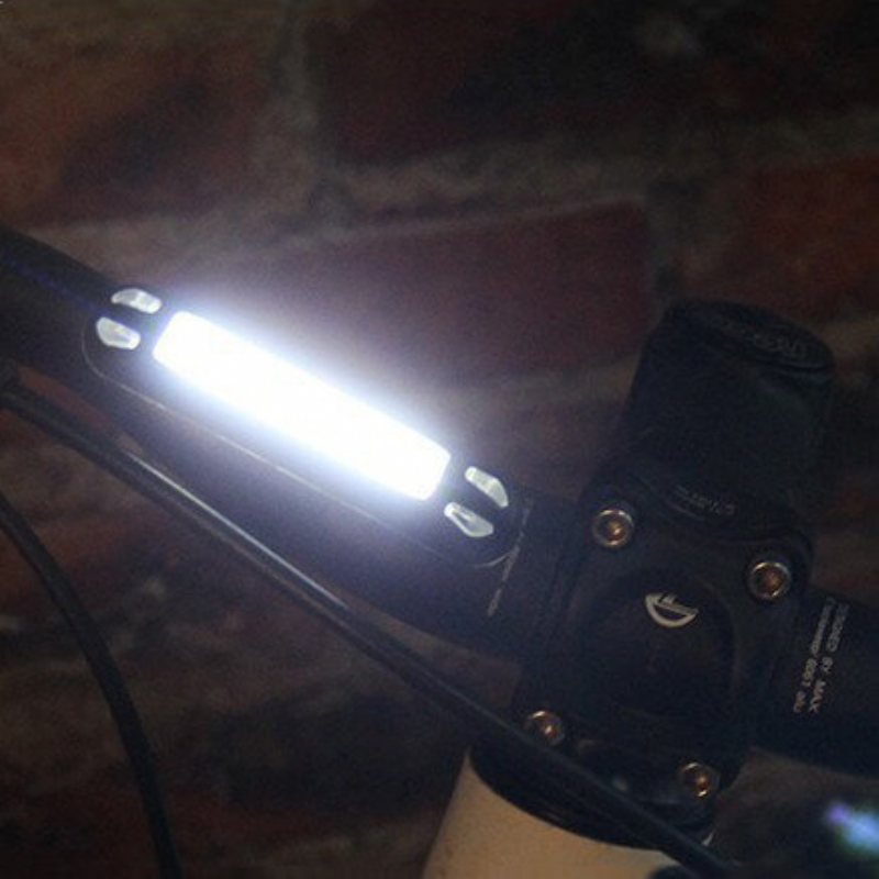 Xanes 2 In 1 500lm Cykel Usb Uppladdningsbar Led Cykelljus Baklykta Ultralätt Varningsnatt