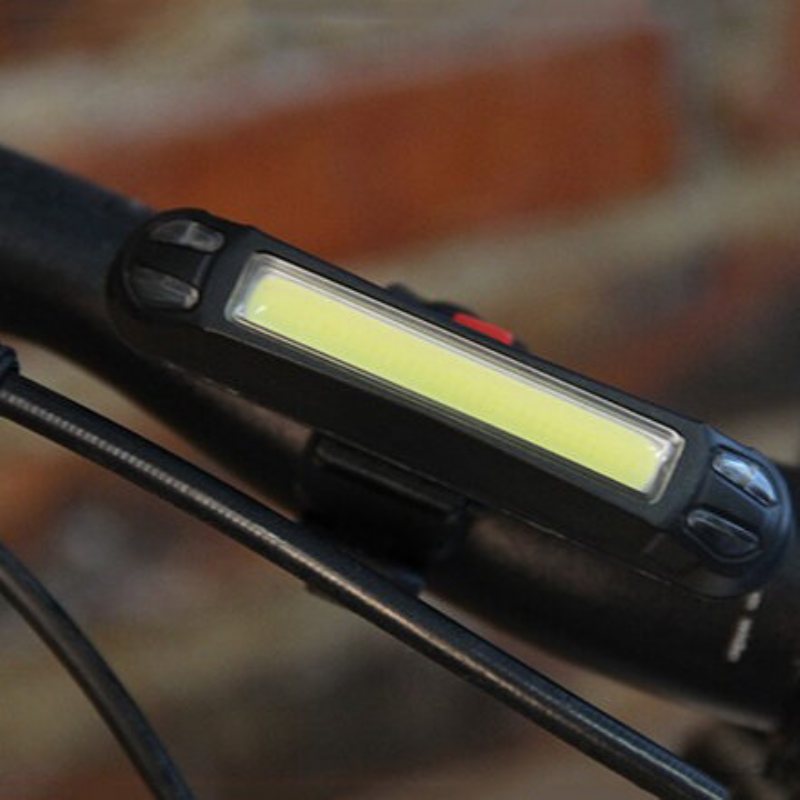 Xanes 2 In 1 500lm Cykel Usb Uppladdningsbar Led Cykelljus Baklykta Ultralätt Varningsnatt