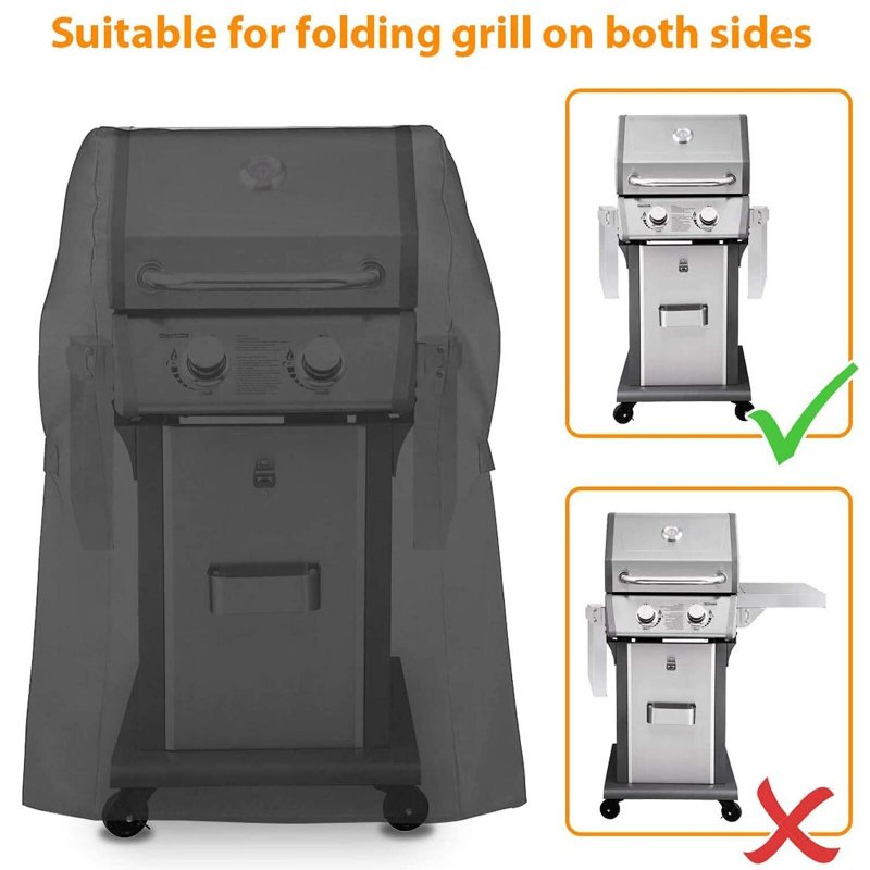 43 Tums Utomhus Bbq Gasgrill Cover Heavy Duty Skydd Vattentät Anti-uv