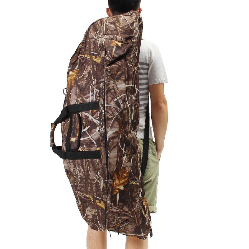 45.3" Protable Compound Bow Bag Camo Camouflage Förvaring Pil Jakthållare Förvaringsnät