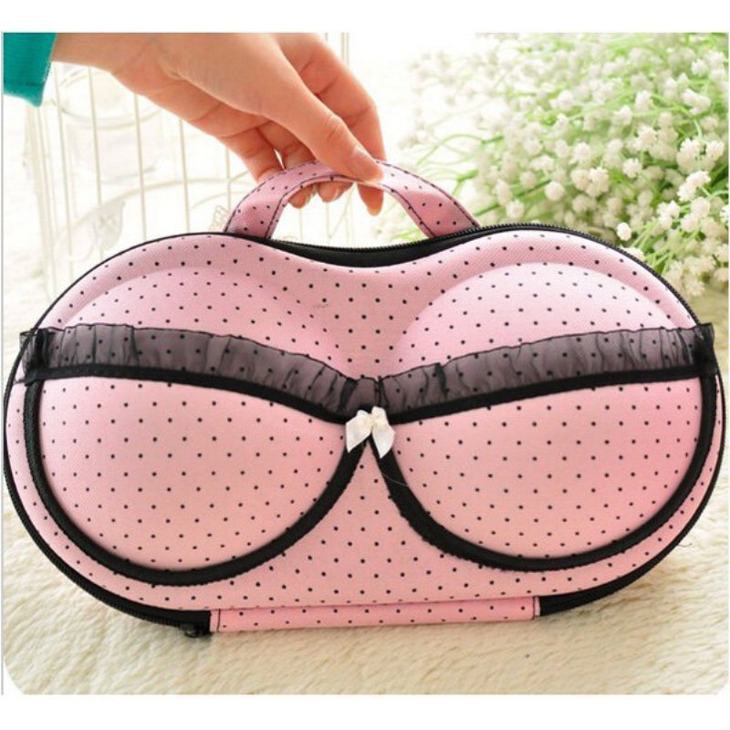 Creative Bra Underkläder Trave Portable Organizer Förvaringsboxväskor