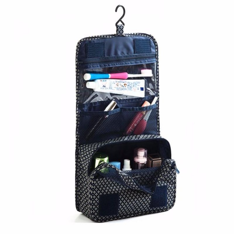 Honana Bx-111 Vattentät Travel Wash Kosmetikväska Compact Cube Pouch Förvaringsväska Mesh Organizer