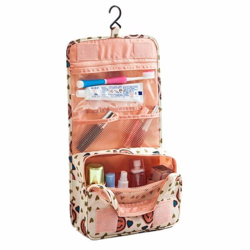 Honana Bx-111 Vattentät Travel Wash Kosmetikväska Compact Cube Pouch Förvaringsväska Mesh Organizer