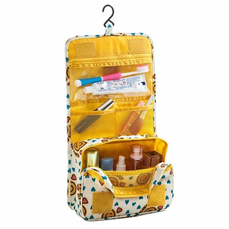 Honana Bx-111 Vattentät Travel Wash Kosmetikväska Compact Cube Pouch Förvaringsväska Mesh Organizer