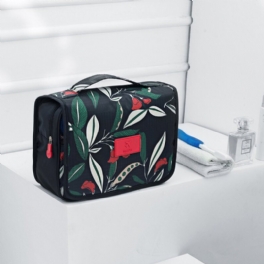 Honana Bx-996 Vattentät Vintage Badrum Reseförvaring Sminkväska Organizer Cube Pouch Wash Bag