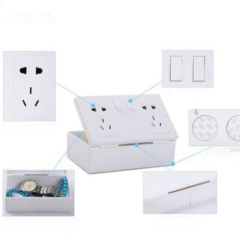 Socket Shape Storage Box Delar Förvaringsbox