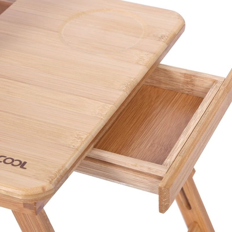 Lap Desk Bamboo Justerbar Sovsal