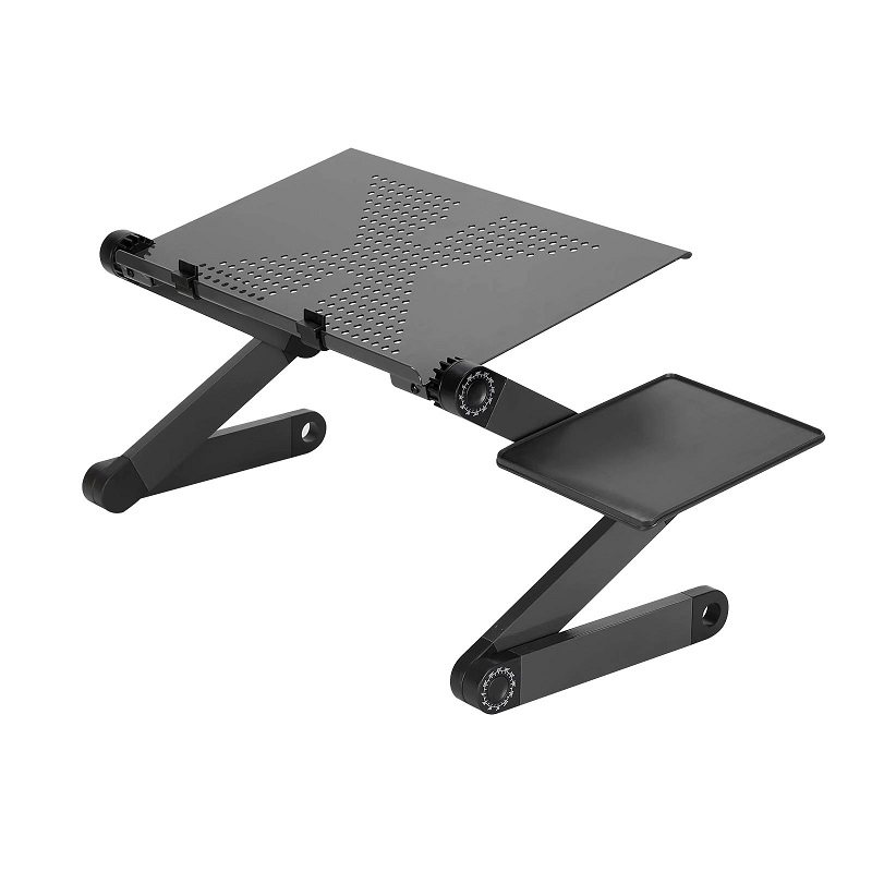 Laptop Skrivbord Säng Justerbar Aluminium Ergonomisk Bärbar