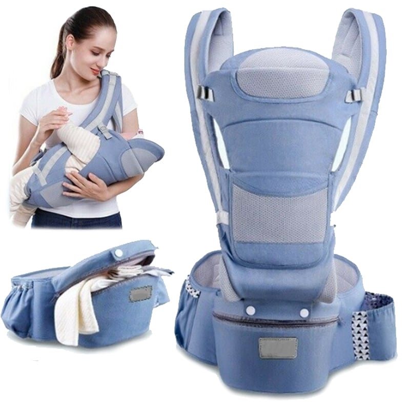 3 I 1 Bärsele Hipseat Ergonomic Wrap Sling