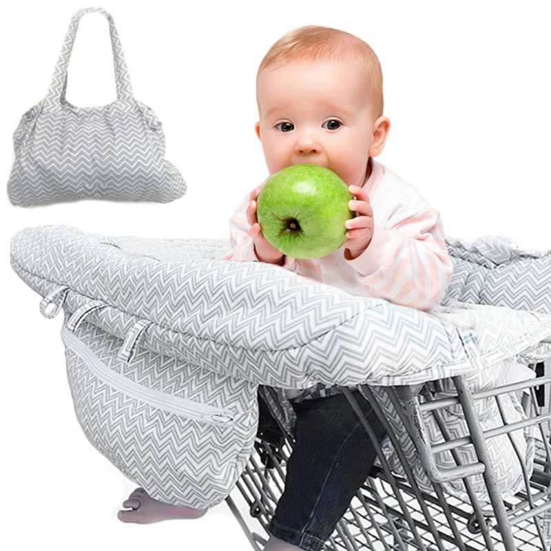 Baby Shopping Cart Cover Småbarn 2 I 1 Universal Barnstol