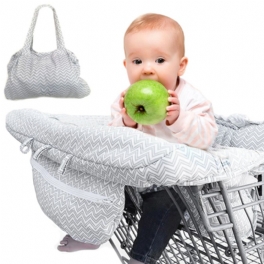 Baby Shopping Cart Cover Småbarn 2 I 1 Universal Barnstol