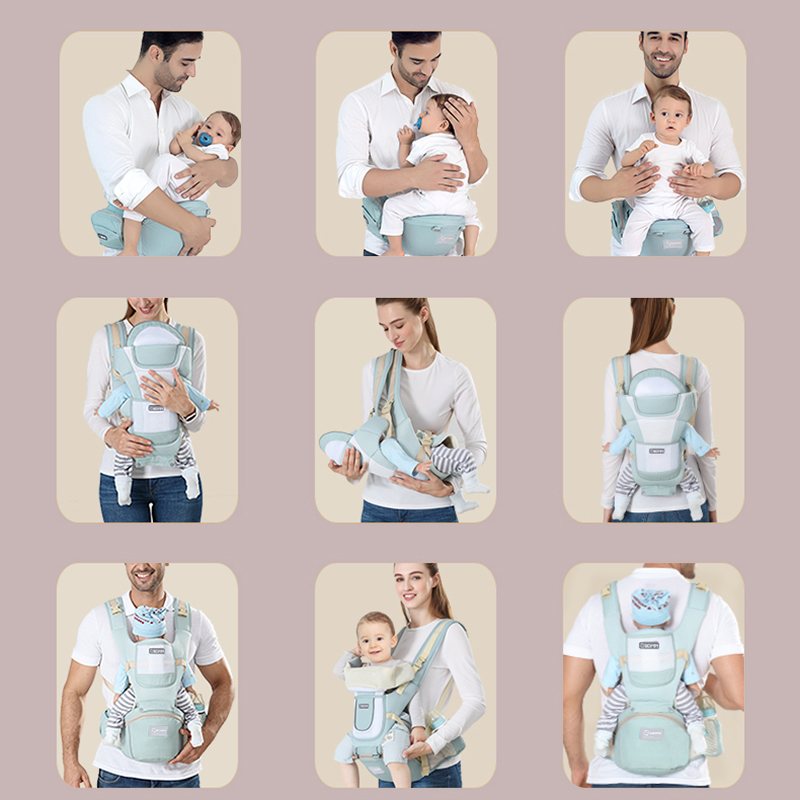 Bärsele Ergonomisk Kangaroo Hipseat Wrap Sling