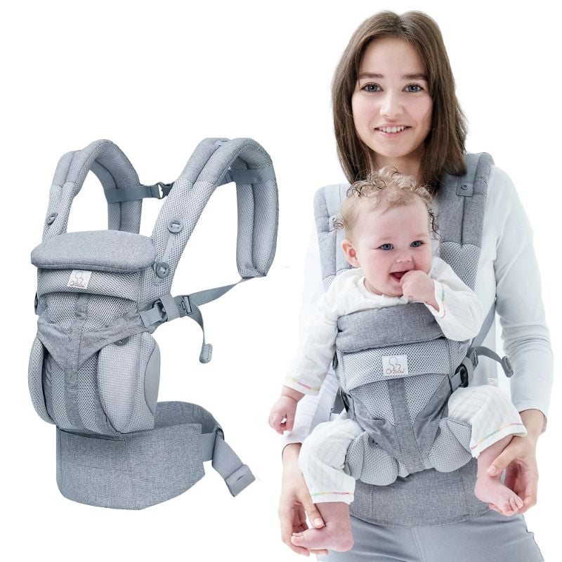 Bärsele Höftsitssele För Nyfödda Ergonomisk Babyryggsäck & Framsida