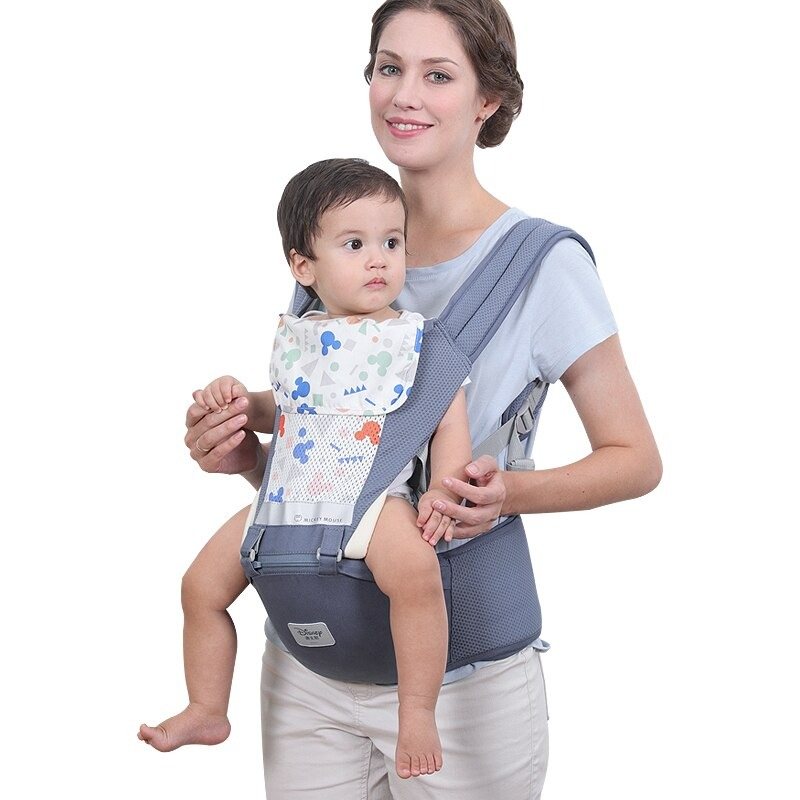 Ergonomisk Bärsele Höftsits Babyhållare Sling Wrap