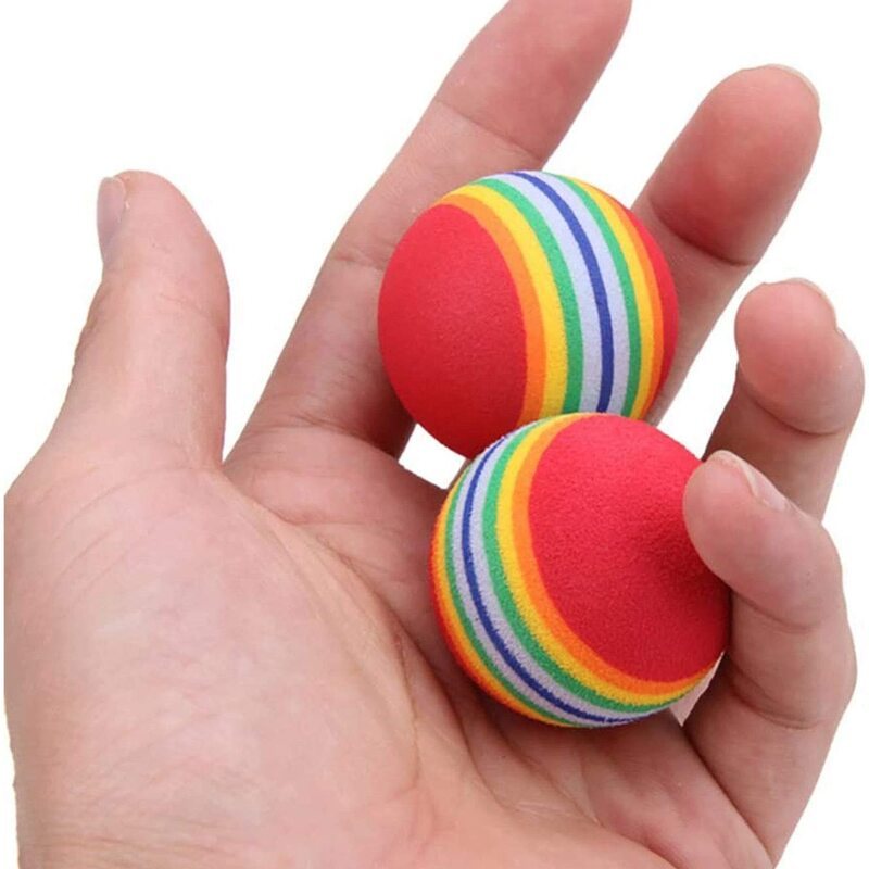 5 St Rainbow Ball Cat Toy