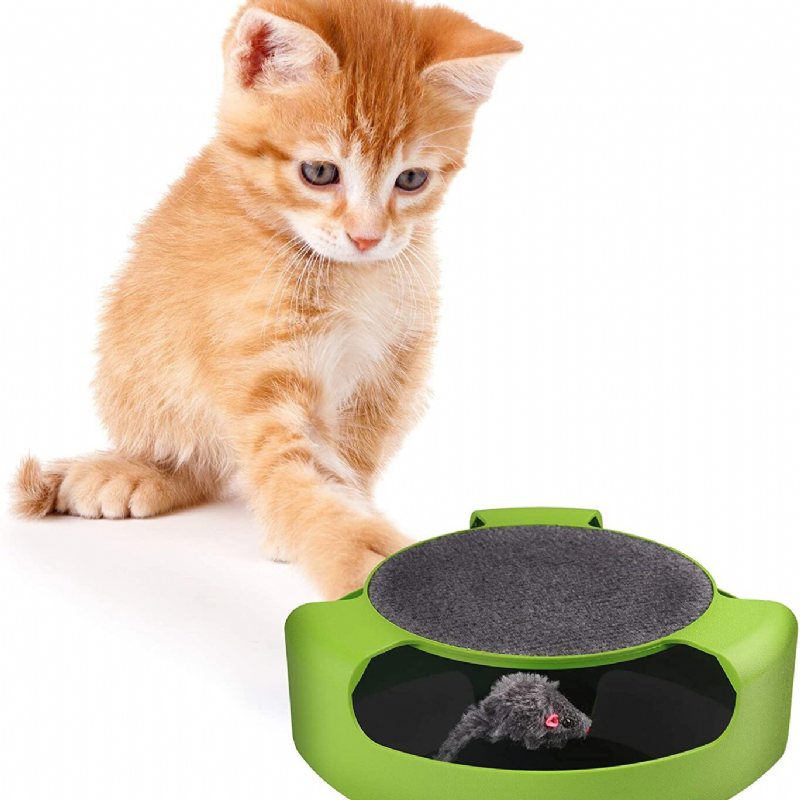 Cat Interactive Toys Löpmöss Skrapplatta