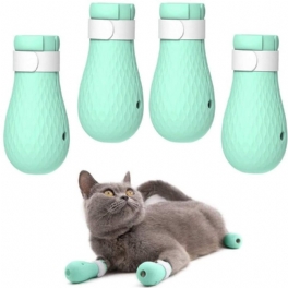 Cat Paw Boots Justerbart Anti-skrapskydd