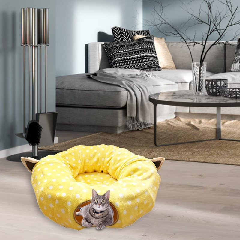 Cat Play Tunnel Bed Liggunderlag