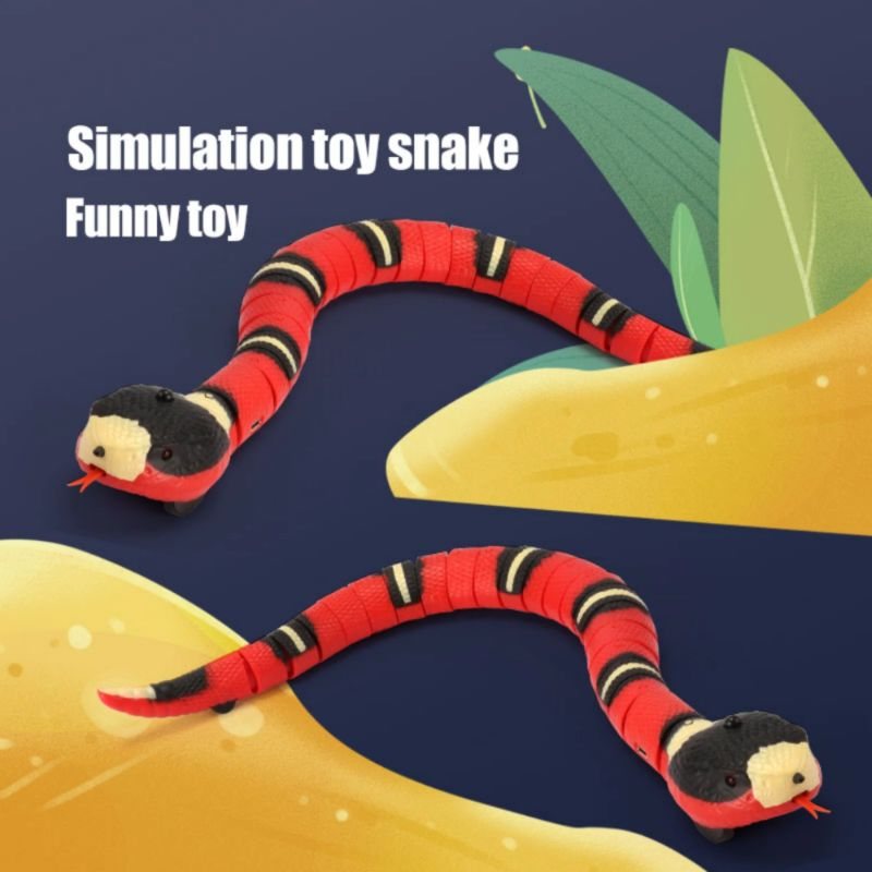 Cat Snake Toy Smart Sensing Elektrisk Interaktiv Leksak