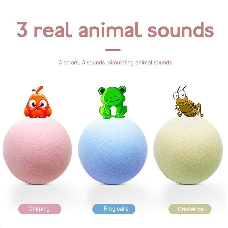 Cats Catnip Interactive Wool Ball Toys