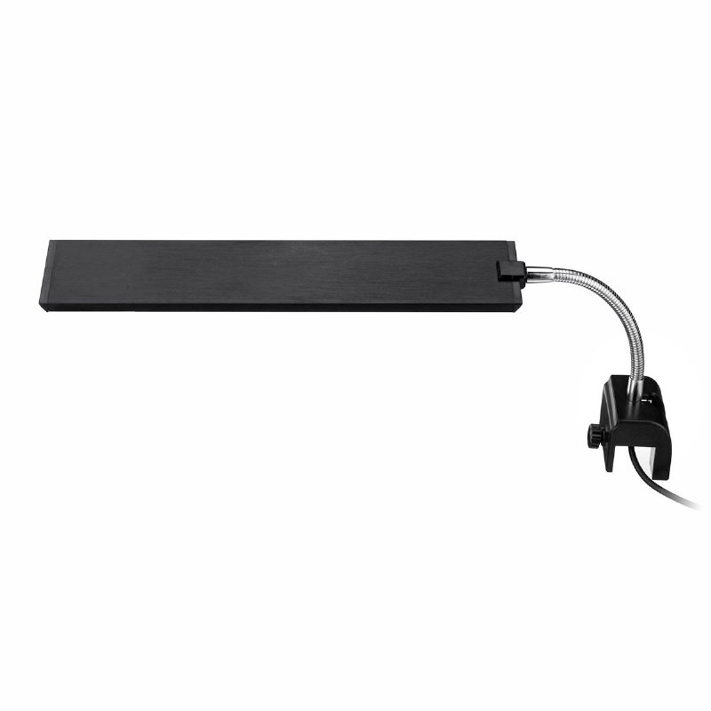 100-240v 10w Clip-on Led Aquarium Light Decoration Lighting Lampa Med Vita Och Blå Lysdioder Touch Control 2 Lägen