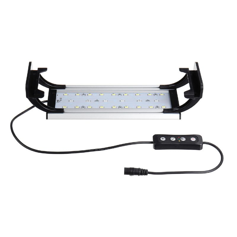 10w 20cm Led Aquarium Light Fish Tank Lamp Dimning 3 Lägen Ac80-240v