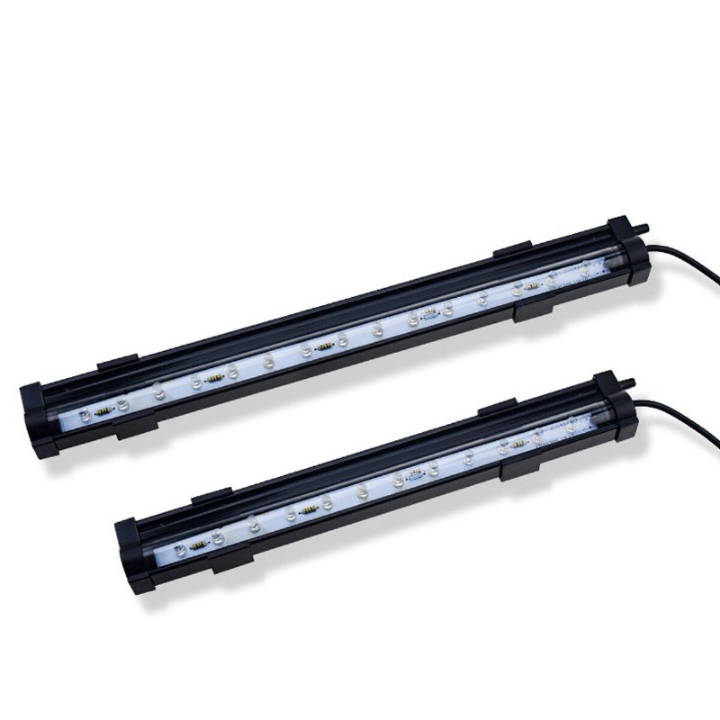 15cm/25.5cm/35.5cm/45.5cm/55.5cm Vattentät Led Fishes Tank Light Rgb Aquarium Lights Flerfärgad Dränkbar Lampa