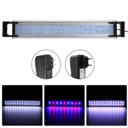 16w 60cm Led Aquarium Fish Tank Timing Lights Dränkbar Växtodling