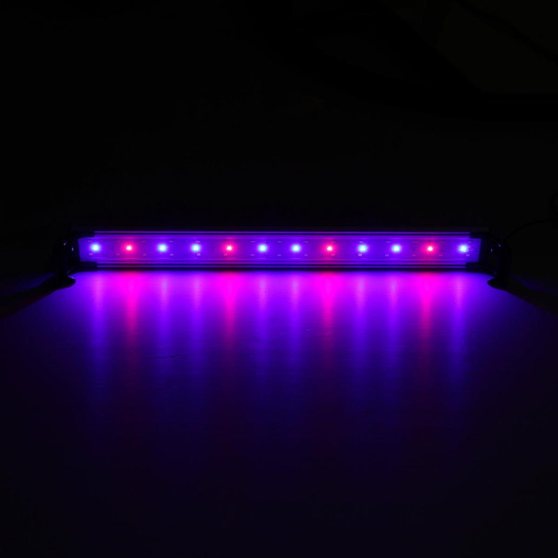 16w 60cm Led Aquarium Fish Tank Timing Lights Dränkbar Växtodling