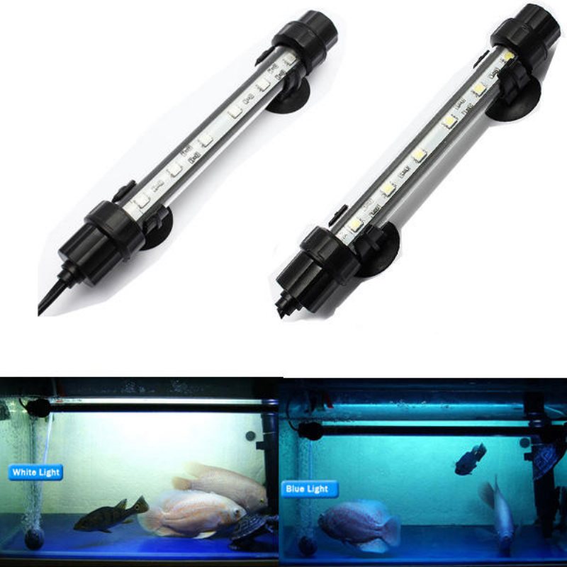 18cm Aquarium Fish Tank Vattentät Led Light Bar Dränkbar