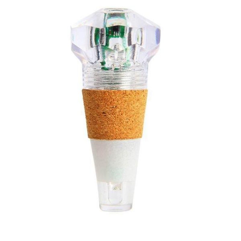 1w Färgglad Led-diamantform Vinflasklock Cork Light Usb Uppladdningsbar Hemfestdekor