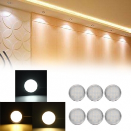 2.5w 6-i-1 Led Underskåpsljus Takpanel Ner Slim Köksskåp Infälld Lampa Dc12v