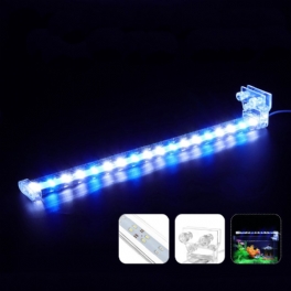 3/6/9/12w Led Aquarium Clip Light Fish Tank Vattenväxtlampa Dekor 110-240v