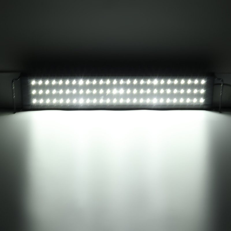 30/40/60/90 cm Led Aquarium Fish Tank Light Steglös Dimmer Smd2835 Vattengräslampa Ac100-240v