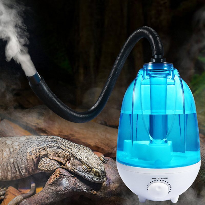 3l Reptil Terrarium Tank Luftfuktare Dim Generator Fogger Vaporizer 110-220v