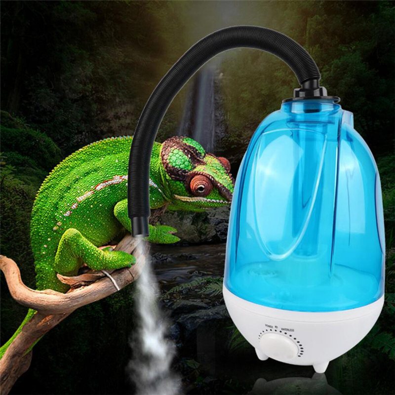 3l Reptil Terrarium Tank Luftfuktare Dim Generator Fogger Vaporizer 110-220v