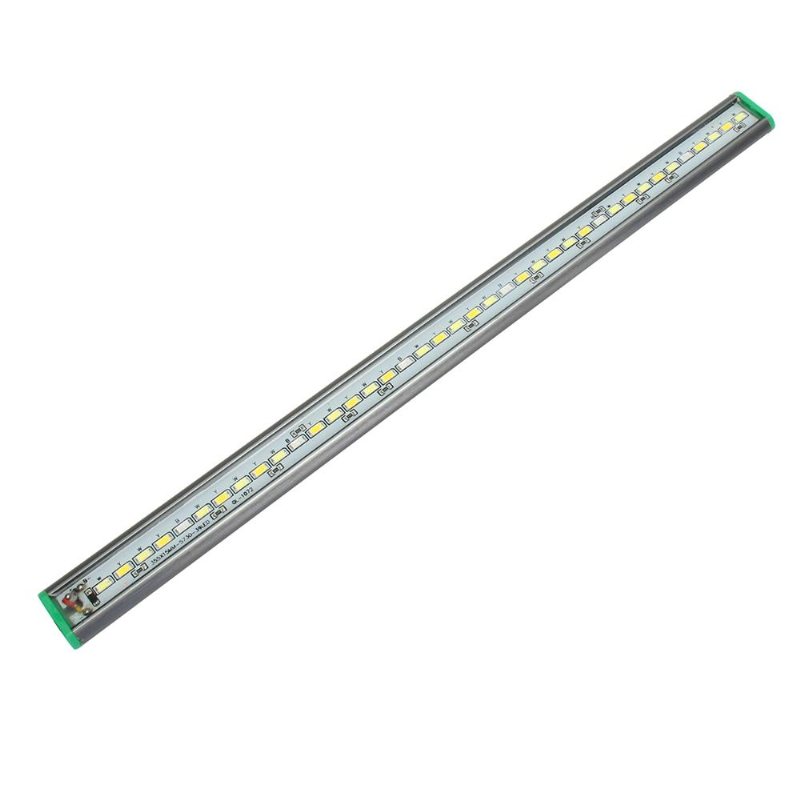 40 cm 39 Led Fish Tank Aquarium Light Vit Blå Lampklämma På Vattentät Bar Ac110-240v