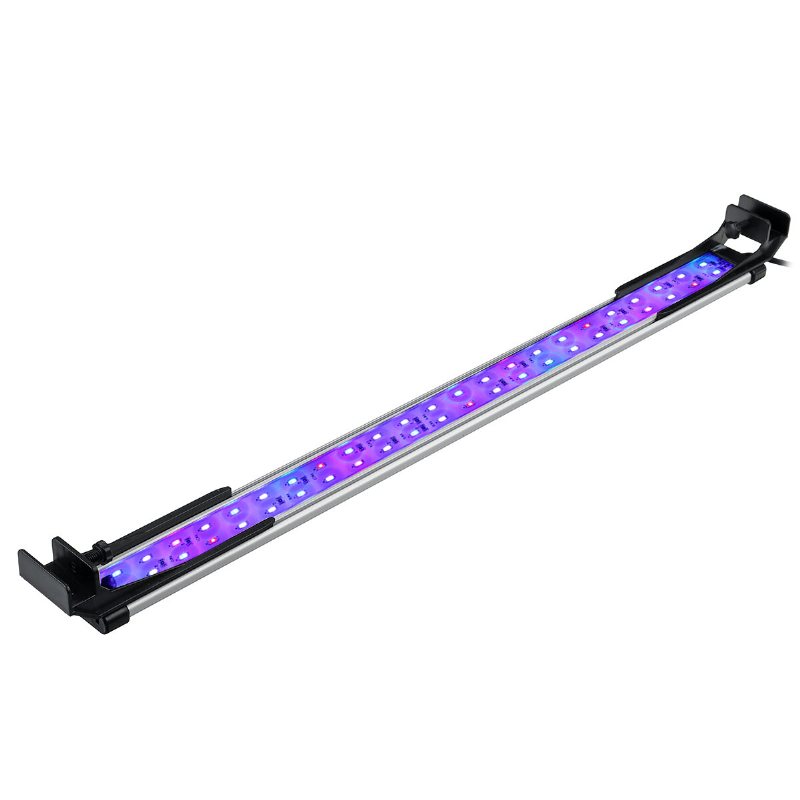 52cm Super Slim Rgb Led Aquarium Lighting Aquatic Plant Light Fish Tank Lamp Vattentät Clip On For